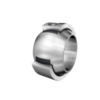 Radial spherical plain bearing Maintenance-free Hard chromium/ELGOGLIDE GE100-FW-2RS-B